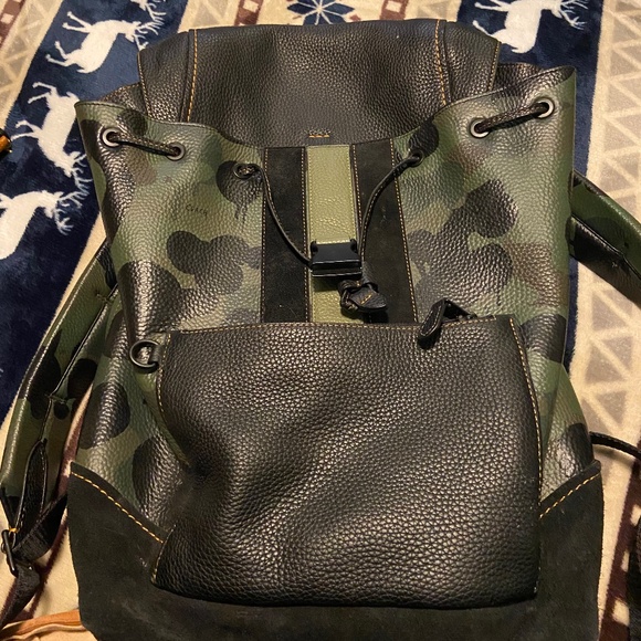 Coach Manhattan Camo bookbag